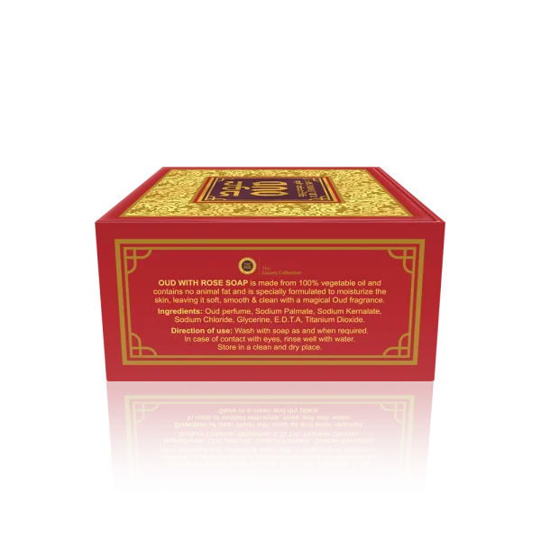 Rose Oud Soap - obrazek 2